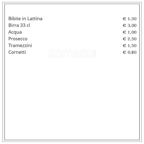 Menu di Forno Dolce & Salato 