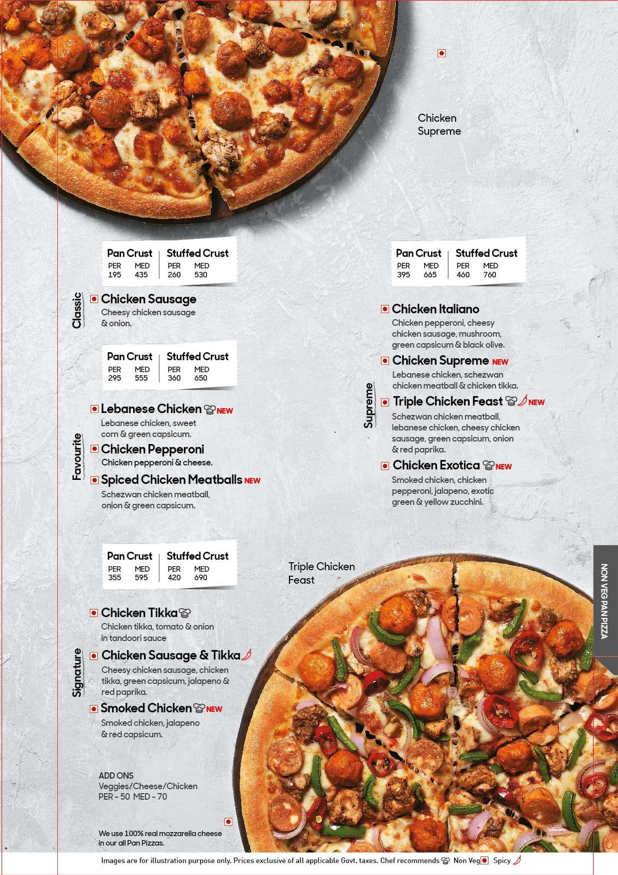 Menu Pizza Hut Green Garden Fasci Garden