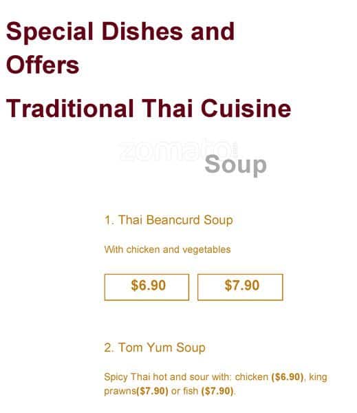 Kacha Thai Restaurant Menu, Menu for Kacha Thai Restaurant, Reservoir, Melbourne Urbanspoon/Zomato