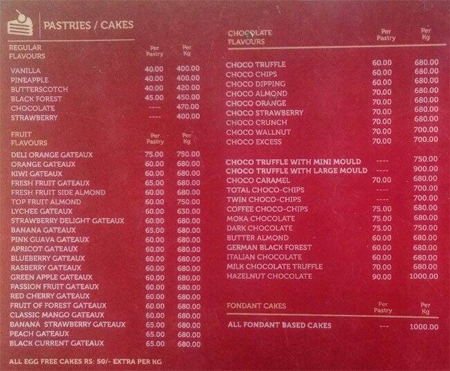 KS Bakers Menu, Menu for KS Bakers, L B Nagar, Hyderabad Zomato
