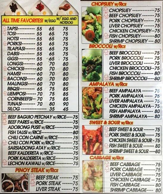 Tap N' Chop Menu, Menu for Tap N' Chop, Sampaloc, Manila Zomato