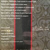 Pause Cafe Menu Menu For Pause Cafe Grand Canal Dock Dublin