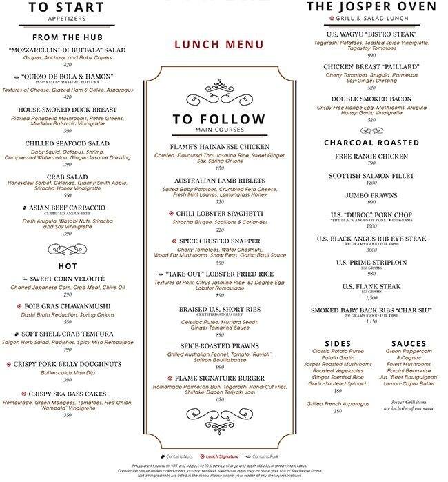 Flame Restaraunt Discovery Primea Menu Zomato Philippines