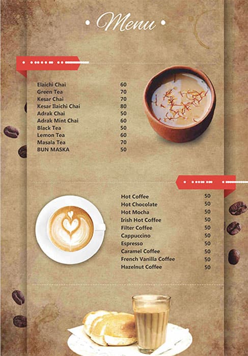 Menu of Sam's Cafe, Naupada, Thane West, Thane