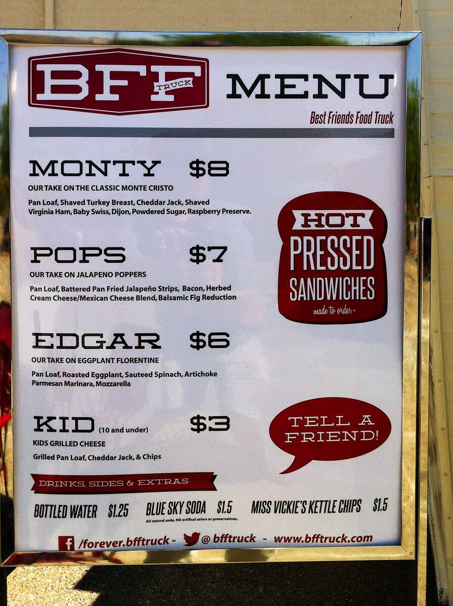 Best Friends Food Truck Menu For Best Friends Food Truck Northwest Menu