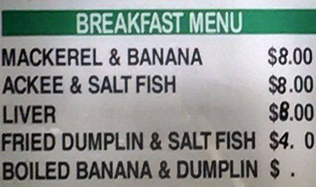 Bigger Restaurant menu