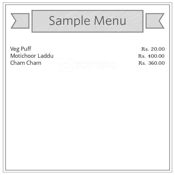 Al Mansoor Bakery menu