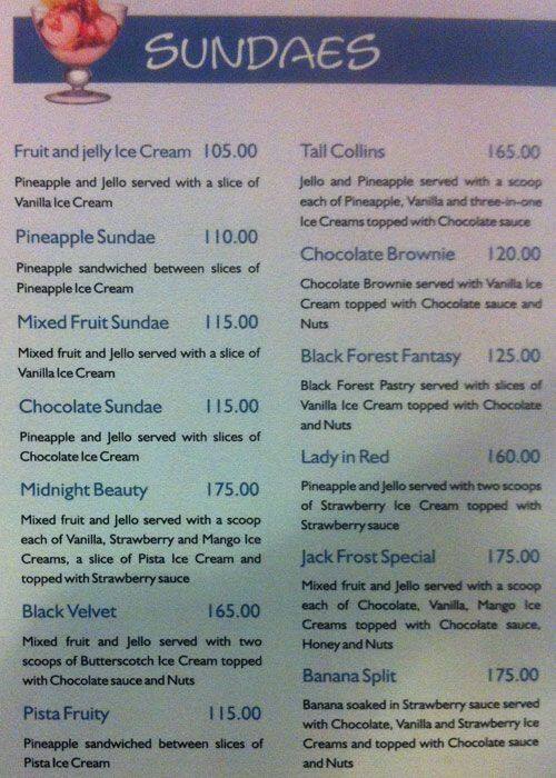 Jack Frost Menu, Menu for Jack Frost, Siripuram, Vizag Zomato