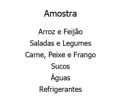 Restaurante D’Chef cardápio