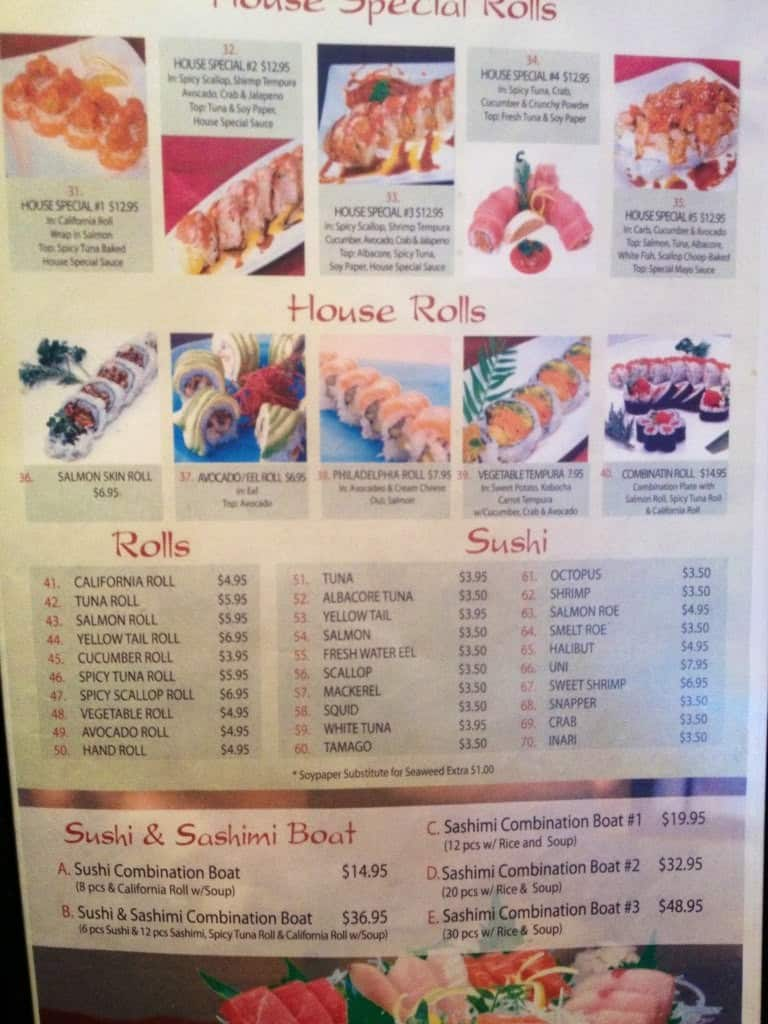 Bento Express Menu, Menu for Bento Express, Bakersfield, Bakersfield ...