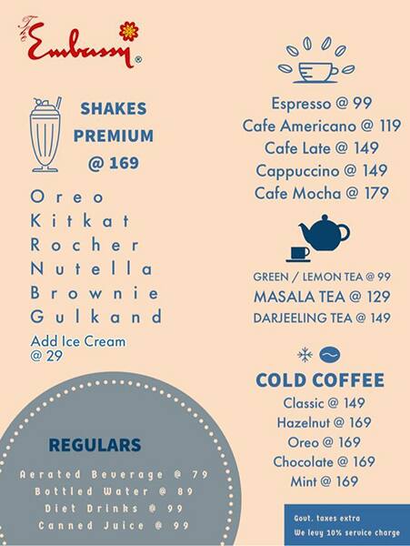 Cilantro leaf menu