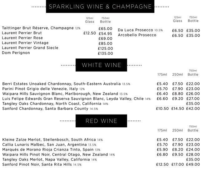 St James Theatre Brasserie & Bar Menu Zomato UK