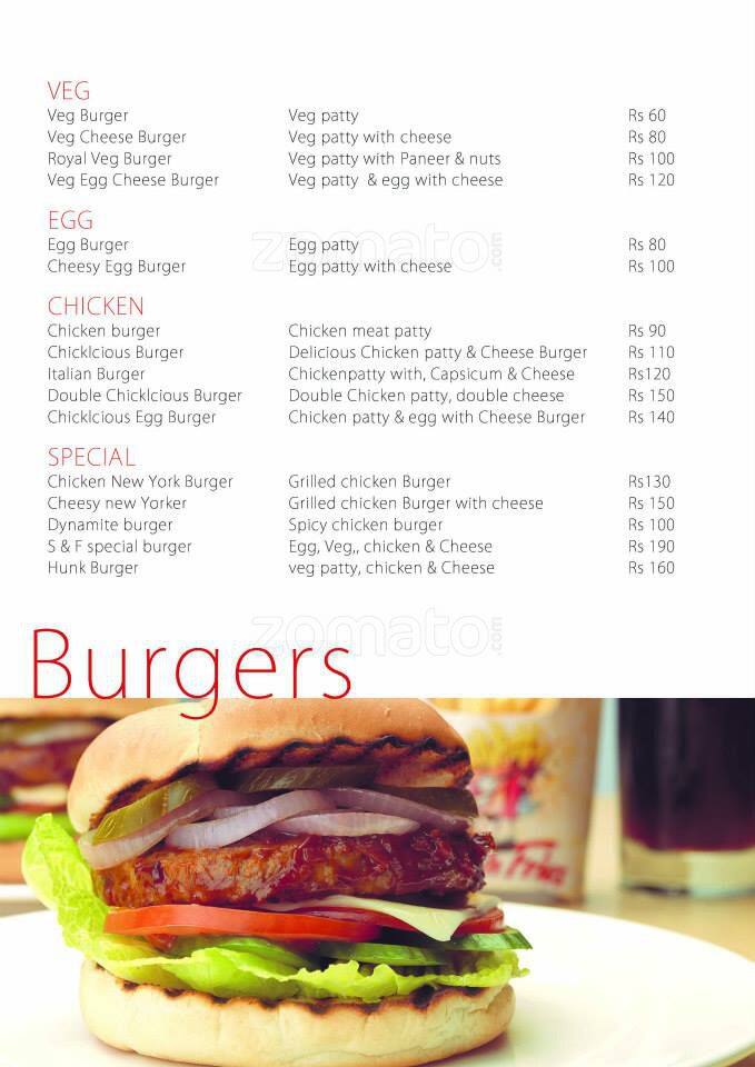 Menu at Fresh Bakers, Kochi, Near