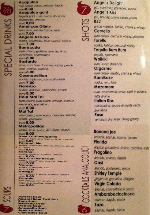 Menu di Lelephant 