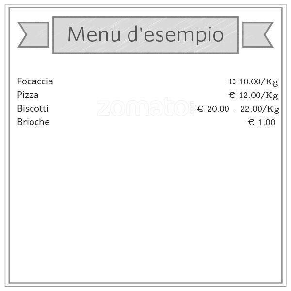 Menu di Martini Bar 