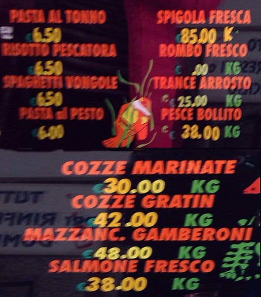 Menu di Poulet Rôti 