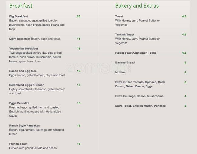 Whispers Cafe Menu, Menu for Whispers Cafe, Parramatta, Sydney