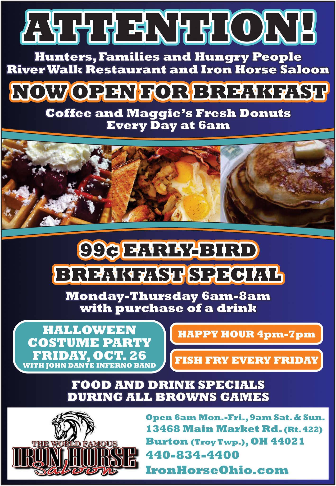 The World Famous Iron Horse Saloon Menu Urbanspoon/Zomato