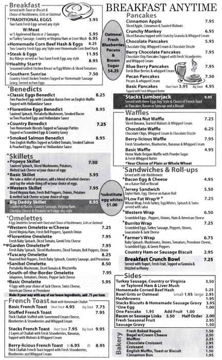 the stack menu north arlington