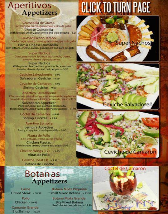 Lempira Restaurant Menu, Menu untuk Lempira Restaurant, Starmount