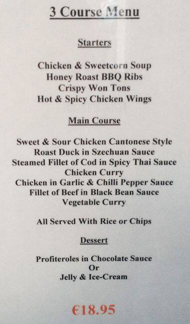 Carta de Tsangs Chinese