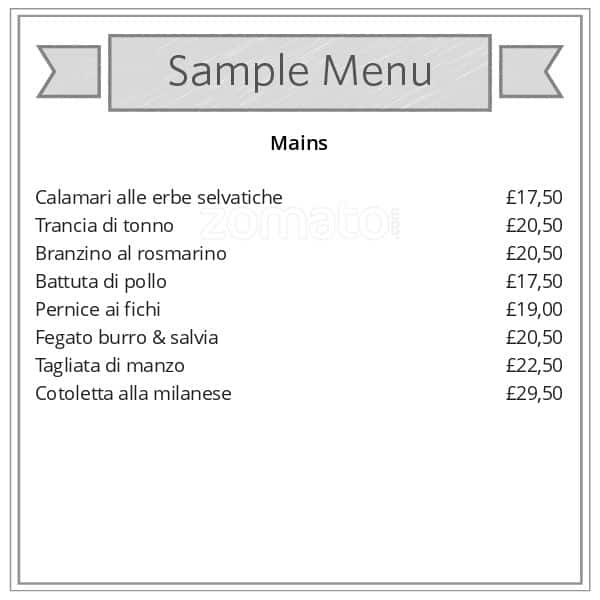 Riva Menu Menu For Riva Barnes London Zomato Uk - 