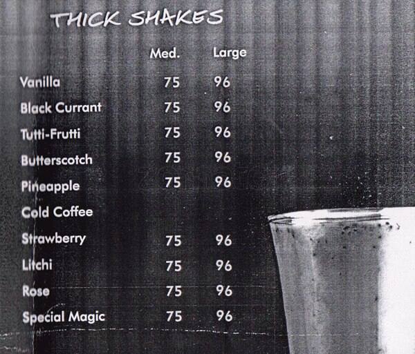 Menu at Hot Chocolates, Chennai, No.42