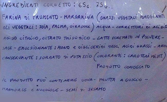 Menu di Pan Focaccia s.a.s. di Gatti Marilena & c. 