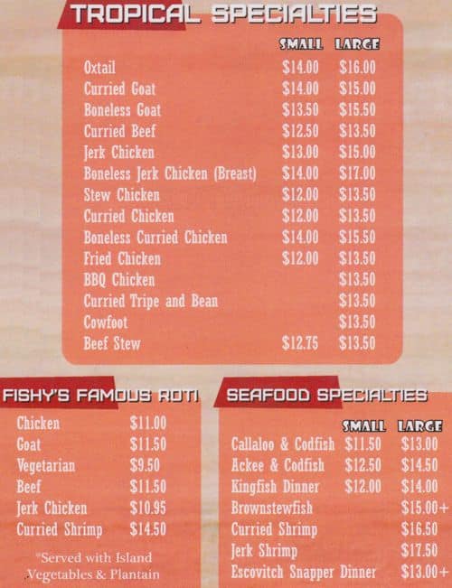 menu-at-tropical-grill-restaurant-ottawa