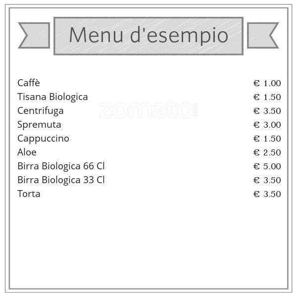 Menu di Alhambra Cafè 