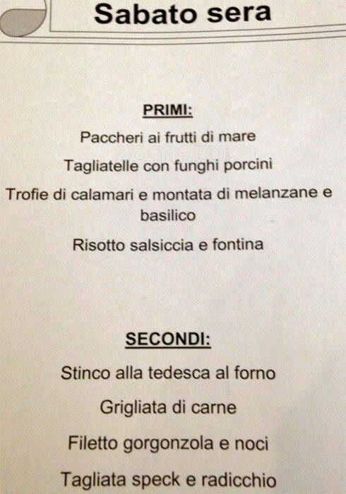 Menu di NoName 