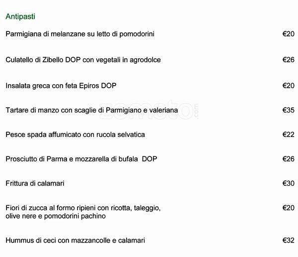 Il giardino delleden hotel eden menu zomato italy Hotel eden roma ristorante