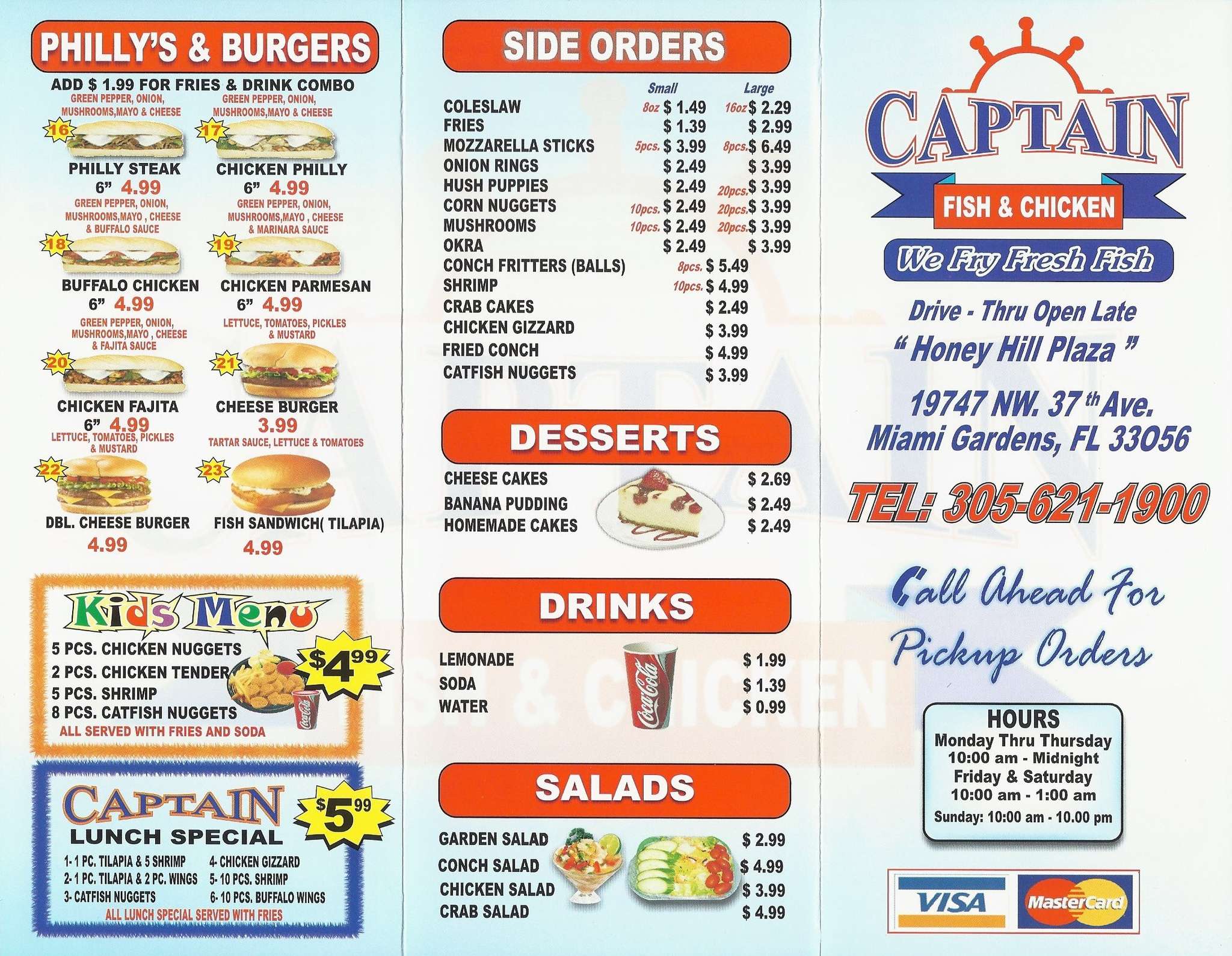 Captain Fish Chicken Menu Facebook, 43% OFF