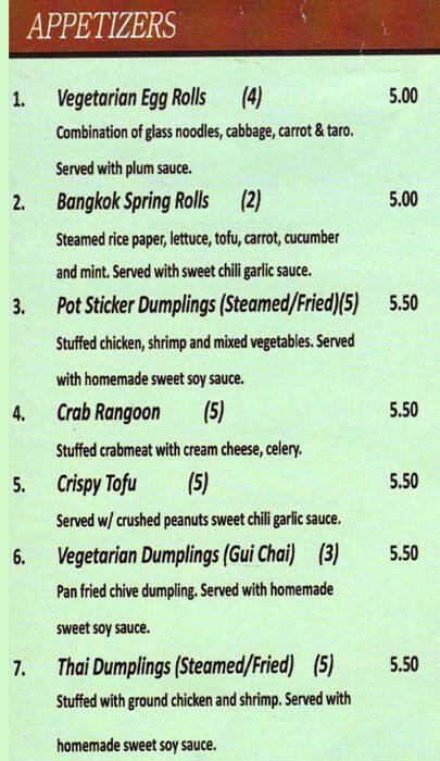 Bangkok Thai Cuisine Menu Menu For Bangkok Thai Cuisine North Park   A0b80015f652be120b1066f4c54887e9 