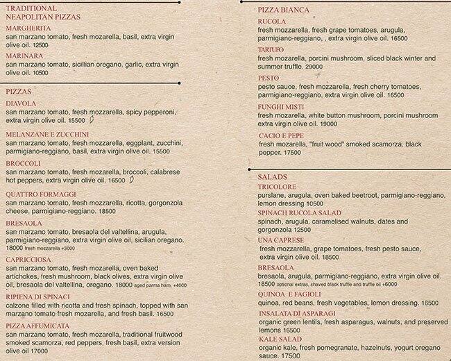 Una Pizza Menu, Menu for Una Pizza, Tripoli, Tripoli Zomato Lebanon