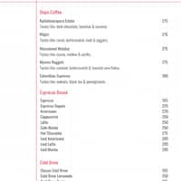 Menu of Smoke House Deli, Lavelle Road, Bangalore Menu of Smoke House Deli, Lavelle Road, Bangalore