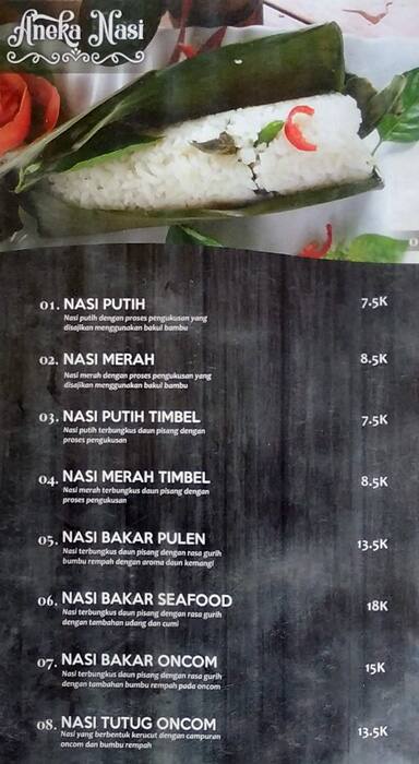 Menu Cibiuk Menu at Cibiuk Restaurant, Bekasi Regency