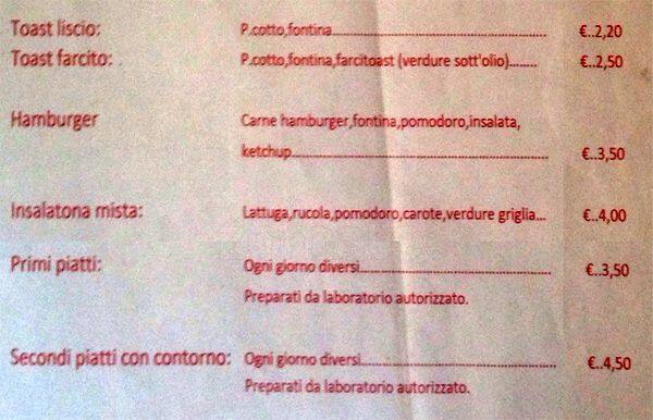Menu di Mac Mahon 88 