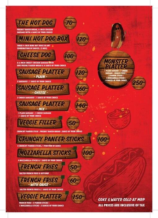 AutoExpress Hot Dogs Menu, Menu for AutoExpress Hot Dogs, Karkhana