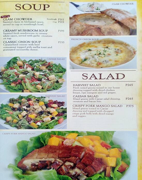 Menu at Bless Las Paellas Vista Mall Taguig restaurant, Taguig