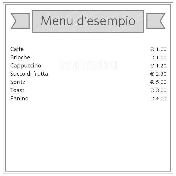 Menu di Axum 