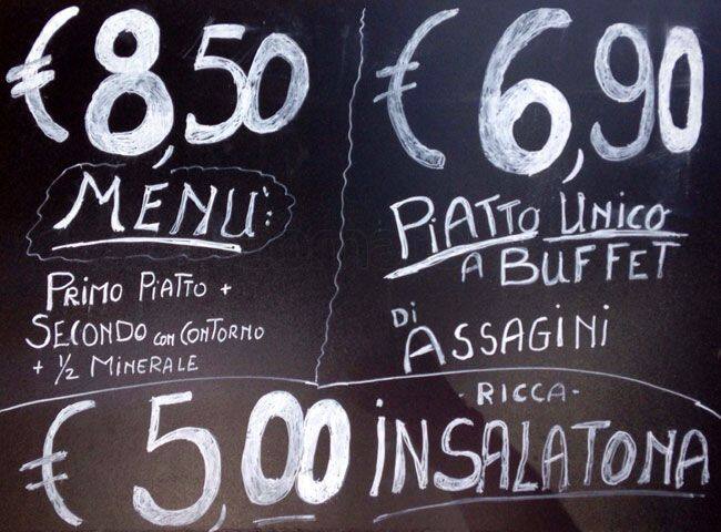 Menu di Guaxupe 