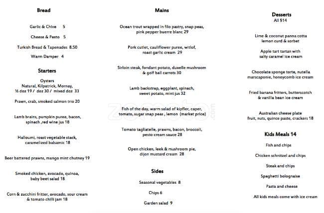 Forty One Menu, Menu for Forty One, Cronulla, Sydney - Urbanspoon/Zomato