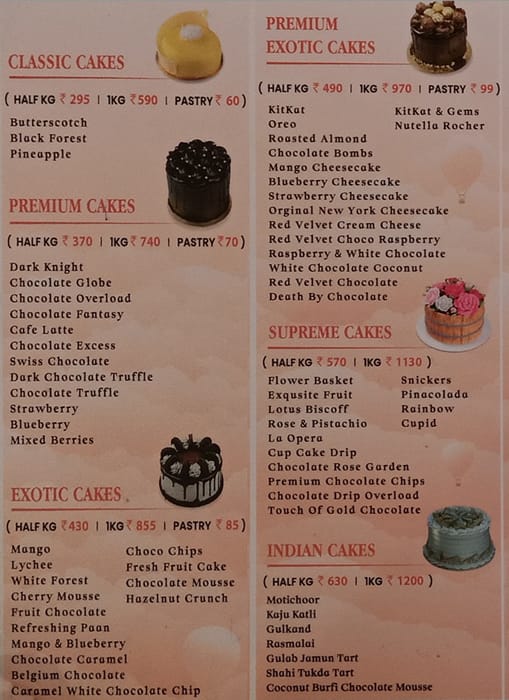 7th Heaven in Sarbamangalapally,Malda - Order Food Online - Best Cake Shops  in Malda - Justdial