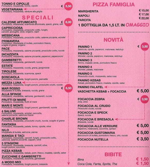Menu di Charlie Brown 5 