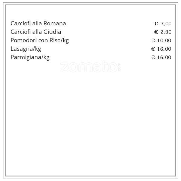 Menu di Mangiarbene 