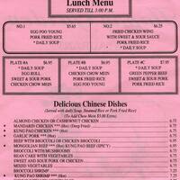 Happy Garden Restaurant Menu Menu For Happy Garden Restaurant