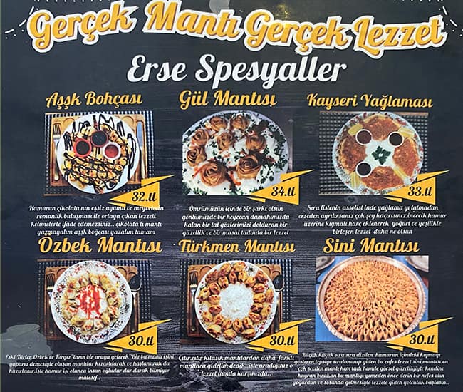 erse manti evi menu menu for erse manti evi denizkoskler istanbul