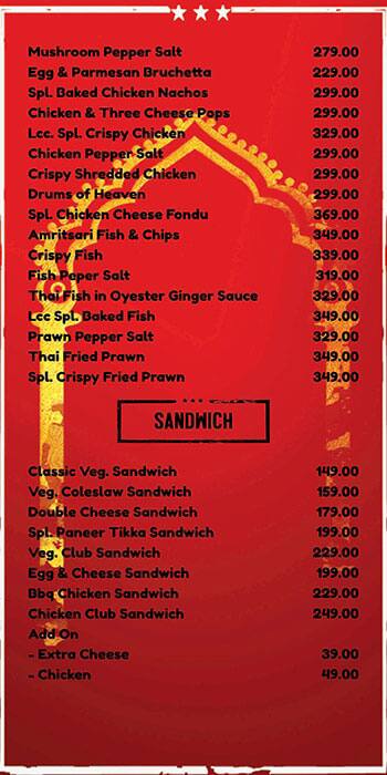Menu At Le Coffee Creme Kolkata EC 26 menu-at-le-coffee-creme-kolkata-ec-26