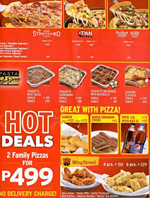 Pizza Hut Menu, Menu for Pizza Hut, Masinag, Rizal - Zomato ...